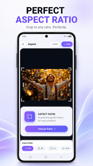 CropFlow: Photo Crop & Resize Screenshot 1