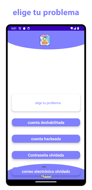 recuperar mi cuenta : cómo Screenshot 1