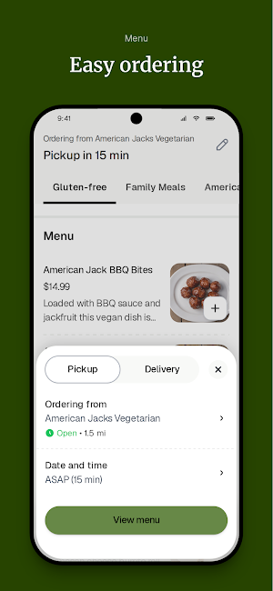 American Jacks Vegetarian Screenshot 2