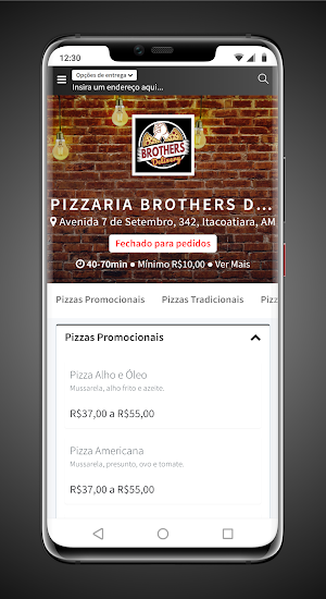 Pizzaria Brothers delivery ita Screenshot 0