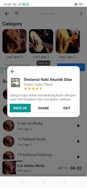 Sholawat Nabi Akustik Gitar Screenshot 3