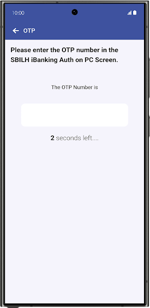 SBILH iBanking Screenshot 2