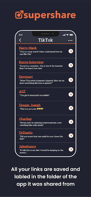 SuperShare - sharing made easy Screenshot 2