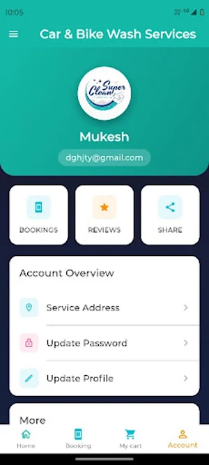 Car & Bike Wash Services Screenshot 3