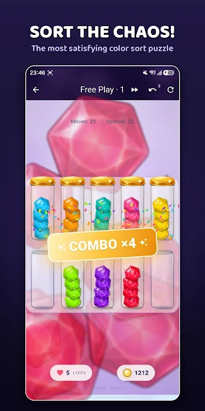 Jumble Jar: Color Sort Puzzle Screenshot 0