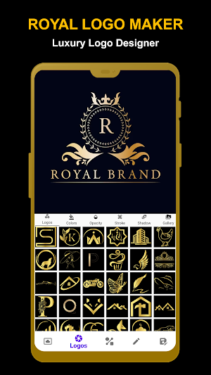 Royal Logo Maker - Logo Design Screenshot 2
