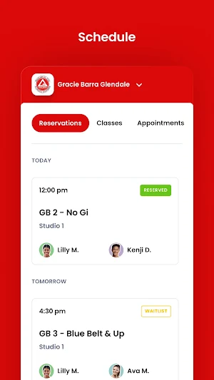 Gracie Barra Glendale Screenshot 2