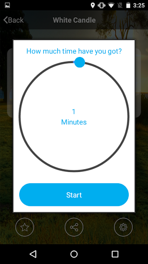 The White Candle Meditation Screenshot 1