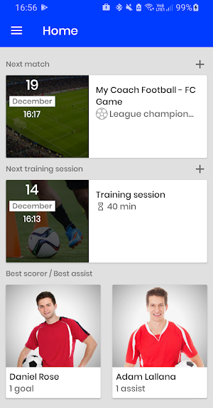 My Coach Football Screenshot 0