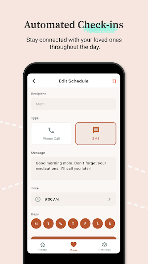 ChecKin: Senior Care & Alerts Screenshot 1