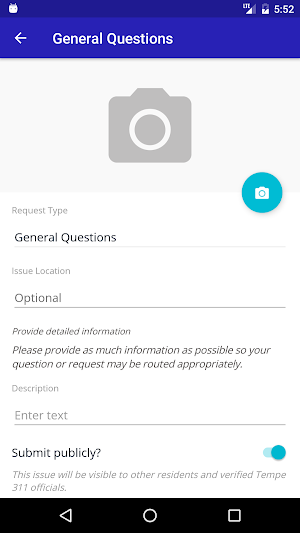 Tempe 311 Screenshot 2