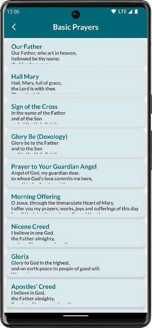 Catholic Liturgical Calendar Screenshot 0