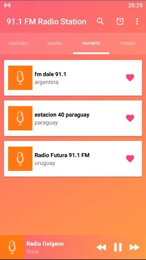 91.1 radio station 91.1 fm radio app online Screenshot 2