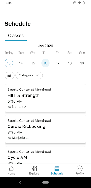 Morehead City Sports Center Screenshot 2