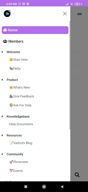 Vadoo Community Screenshot 2