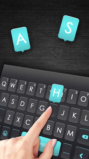 Black Simple Business Keyboard Theme Screenshot 1