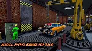 Car Maker Factory Mechanic Screenshot 0