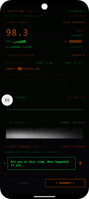 Spirit Box Screenshot 1