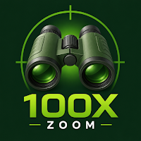 Binocular Camera: 100x Zoom