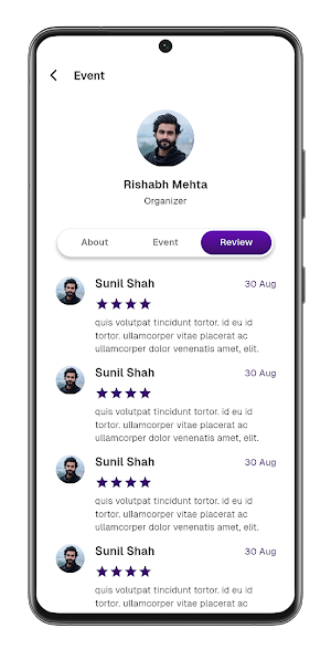 Funatick: flutter app ui kit Screenshot 3