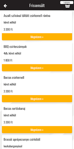 Retro+ Étterem Screenshot 3