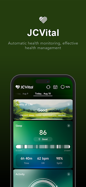 JCVital Screenshot 1