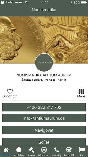 Numismatika Screenshot 0