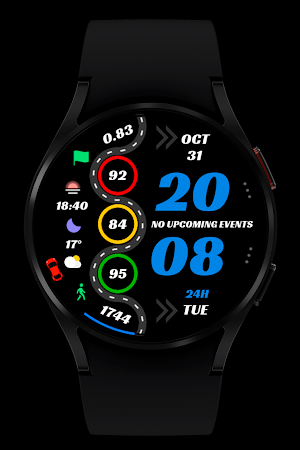 Racing Watch Face Wear OS Screenshot 2