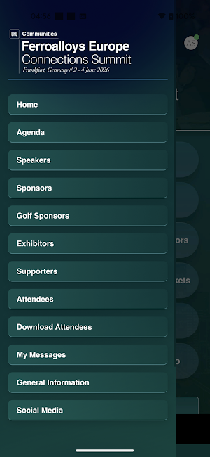 Ferroalloys Europe 2026 Screenshot 2