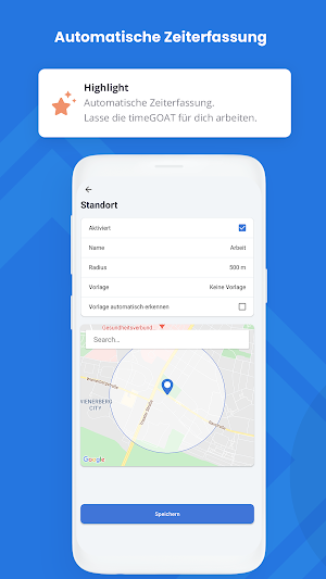 timeGOAT - Zeiterfassung Screenshot 1