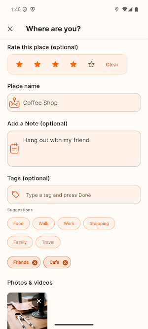 Breadcrumb: Memory Trail Screenshot 1