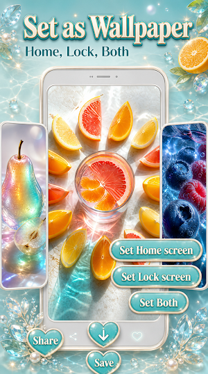 Glass Fruit Wallpapers Screenshot 1