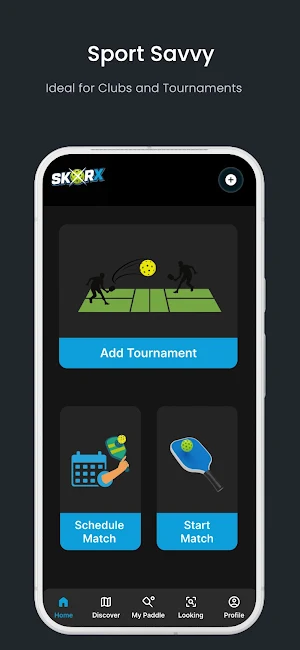 SKORX: Pickleball Scoring App Screenshot 1