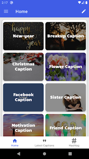 Caption for Instagram : Instagram Quotes. Screenshot 2