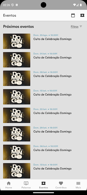 Igreja Batista em Auriflama Screenshot 2