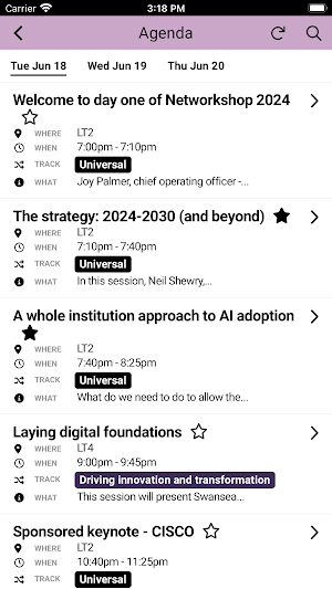 Networkshop 2024 Screenshot 2