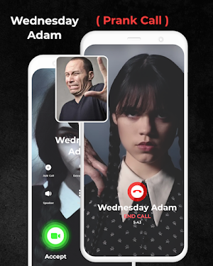 Wednesday Addams Prank Call Screenshot 0