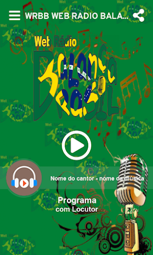 WRBB Web Rádio Balança Brasil Screenshot 1