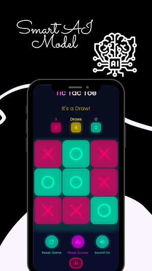 Tic Tac Toe With AI : XO Game Screenshot 3