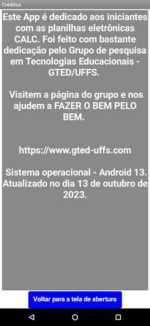 Planilhas eletrônicas Calc Screenshot 3
