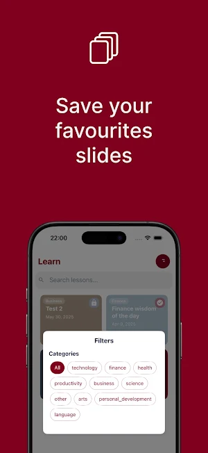 MicroLearning App Screenshot 1
