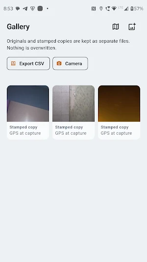 Geo Camera & GPS Stamp Screenshot 3