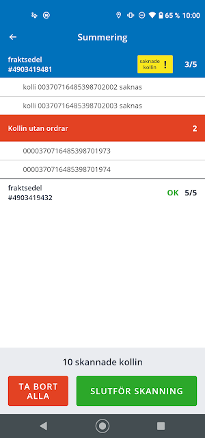 Motus Terminal Screenshot 2