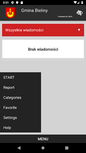 eGmina Bieliny Screenshot 0