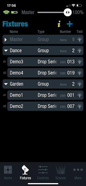 Cameo iDMX Version 2 Screenshot 1