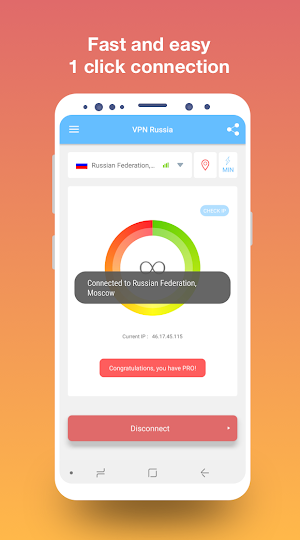 VPN Russia - get free Russian IP Screenshot 0