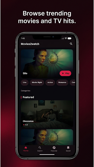 Movies2watch: Movies & TV Screenshot 0