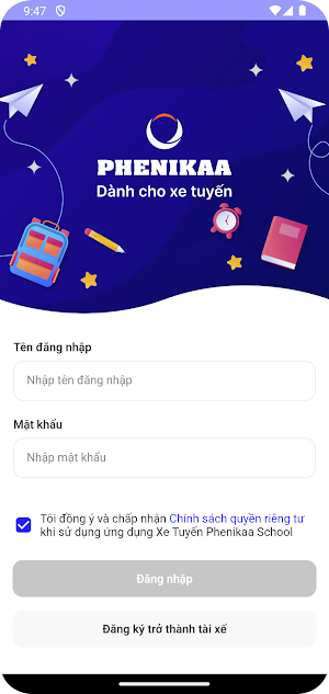Xe Tuyến - Phenikaa School Screenshot 0