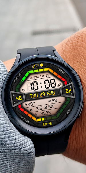 DIGI DAGMANIC CTS45 Watch face Screenshot 3