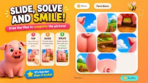 Jiggle Butts Animal Puzzle Screenshot 3